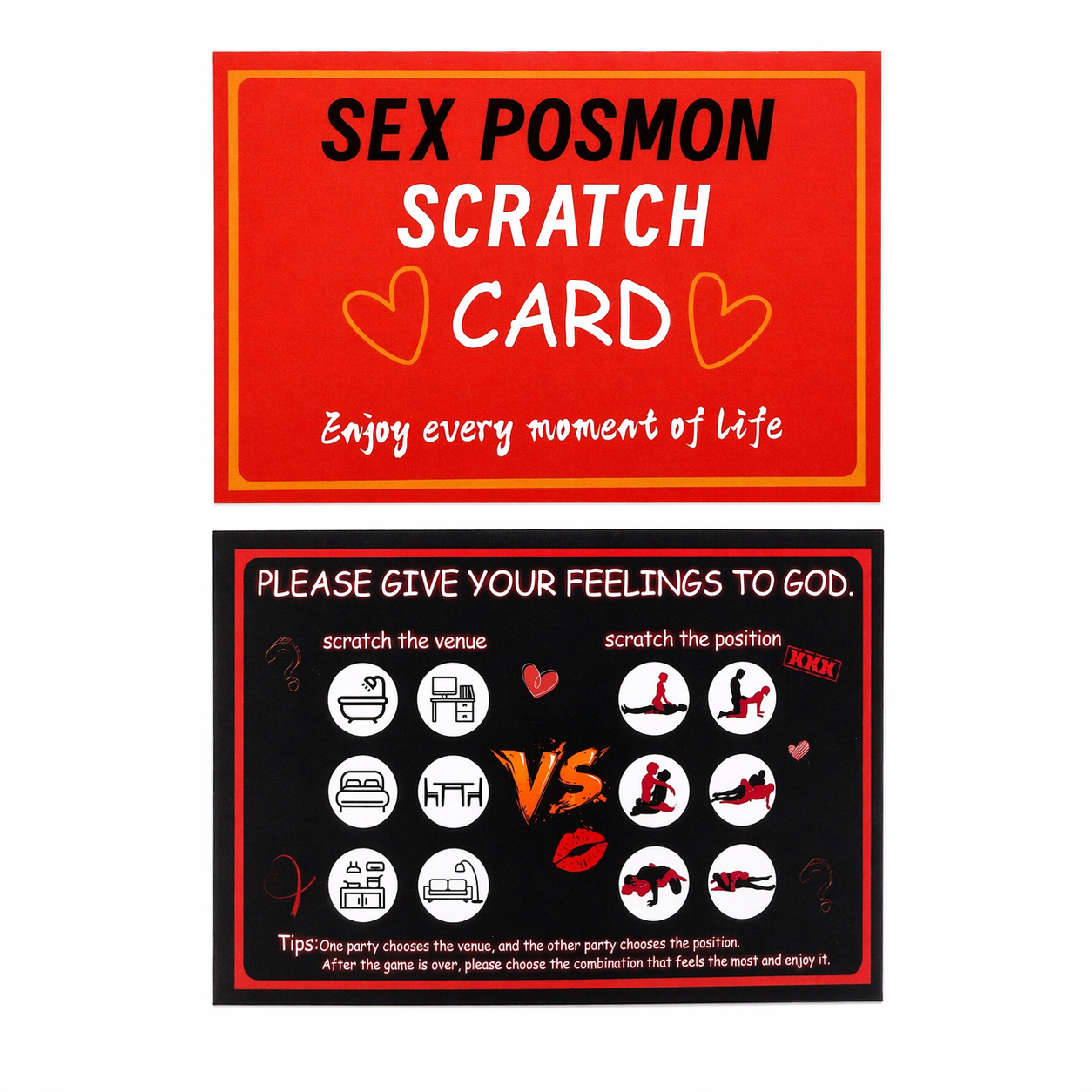 KAMAWHEELS 8-Piece Date Night Game Set